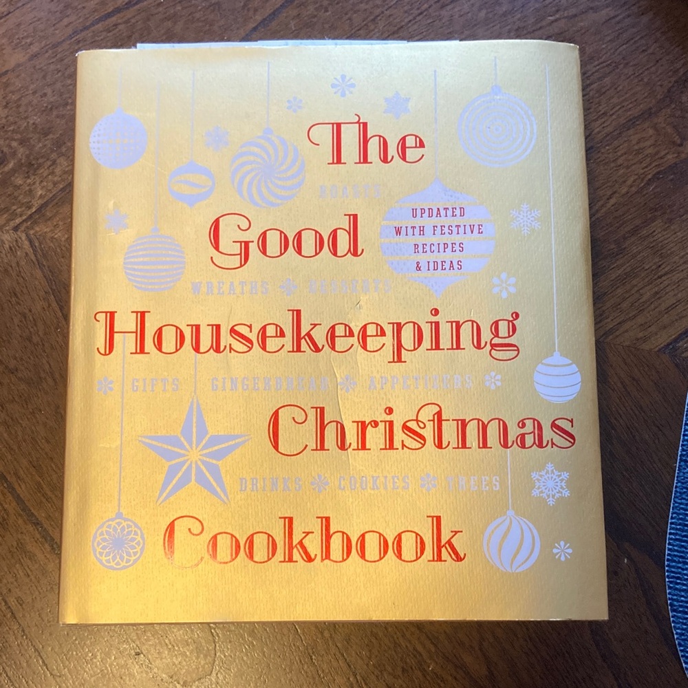 Christmas Cookbook - Gold Cover